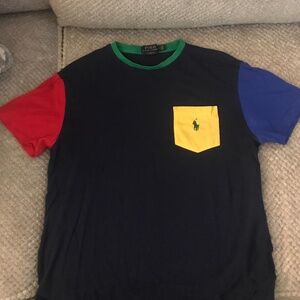 Ralph Lauren multi color polo t-shirt